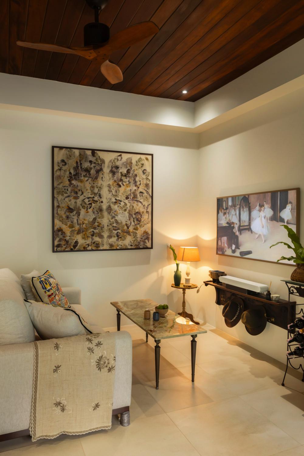 ไอเดียบ้านที่งานศิลปะและงานฝีมือมาบรรจบกัน นี่คือบ้านของนักออกแบบแฟชั่นที่มีความรักอย่างลึกซึ้งในการสะสมเฟอร์นิเจอร์วินเทจ รูปที่ 42