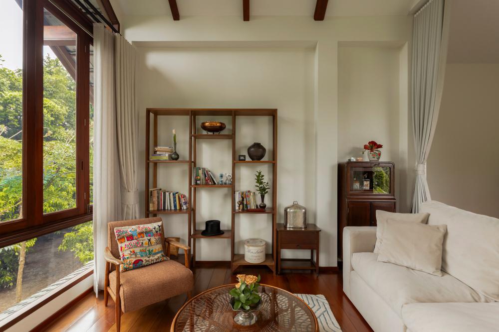 ไอเดียบ้านที่งานศิลปะและงานฝีมือมาบรรจบกัน นี่คือบ้านของนักออกแบบแฟชั่นที่มีความรักอย่างลึกซึ้งในการสะสมเฟอร์นิเจอร์วินเทจ รูปที่ 45