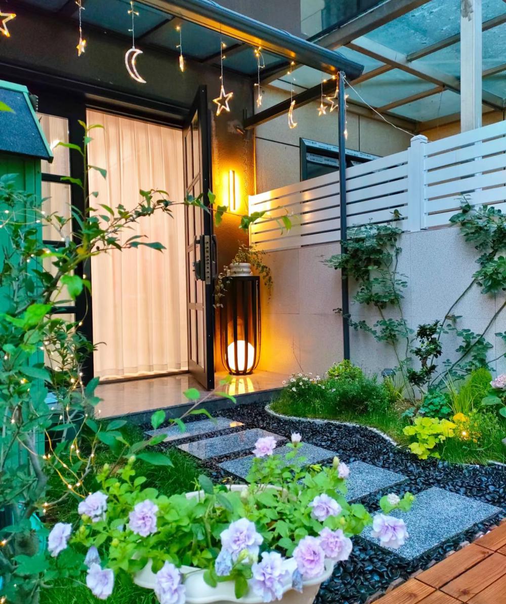 ไอเดีย มุมนั่งเล่นในสวน รูปที่ 5