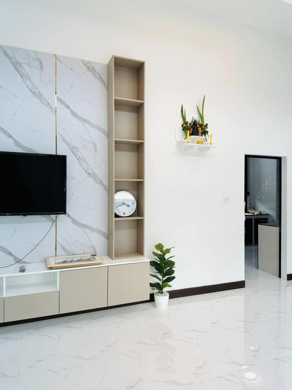 บ้านโมเดิร์นชั้นเดียวตกแต่งบิ้วอินน่าอยู่ ขนาด 3 ห้องนอน 2 ห้องน้ำ รูปที่ 22