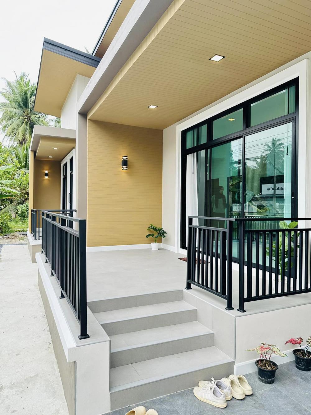 บ้านโมเดิร์นชั้นเดียวตกแต่งบิ้วอินน่าอยู่ ขนาด 3 ห้องนอน 2 ห้องน้ำ รูปที่ 7