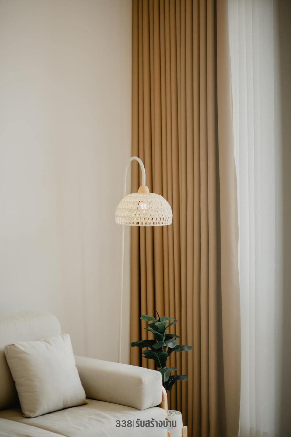 บ้านนอร์ดิกมินิมอล ขนาด 3 ห้องนอน 3 ห้องน้ำ 2 ที่จอดรถยต์ จัดสวนและทางเดือนเข้าบ้านได้สวยน่ารัก รูปที่ 17