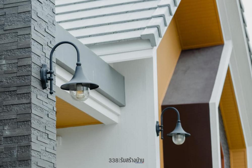 บ้านนอร์ดิกมินิมอล ขนาด 3 ห้องนอน 3 ห้องน้ำ 2 ที่จอดรถยต์ จัดสวนและทางเดือนเข้าบ้านได้สวยน่ารัก รูปที่ 7