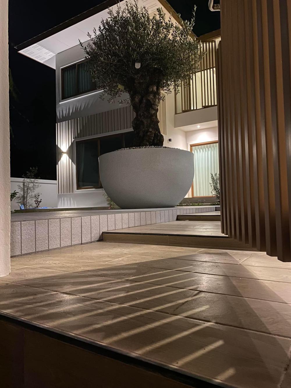 ไอเดียบ้านสองชั้นมินิมอล และรั้วมินิมอล ใช้เวลาสร้าง 1 ปี 3 เดือน รูปที่ 13