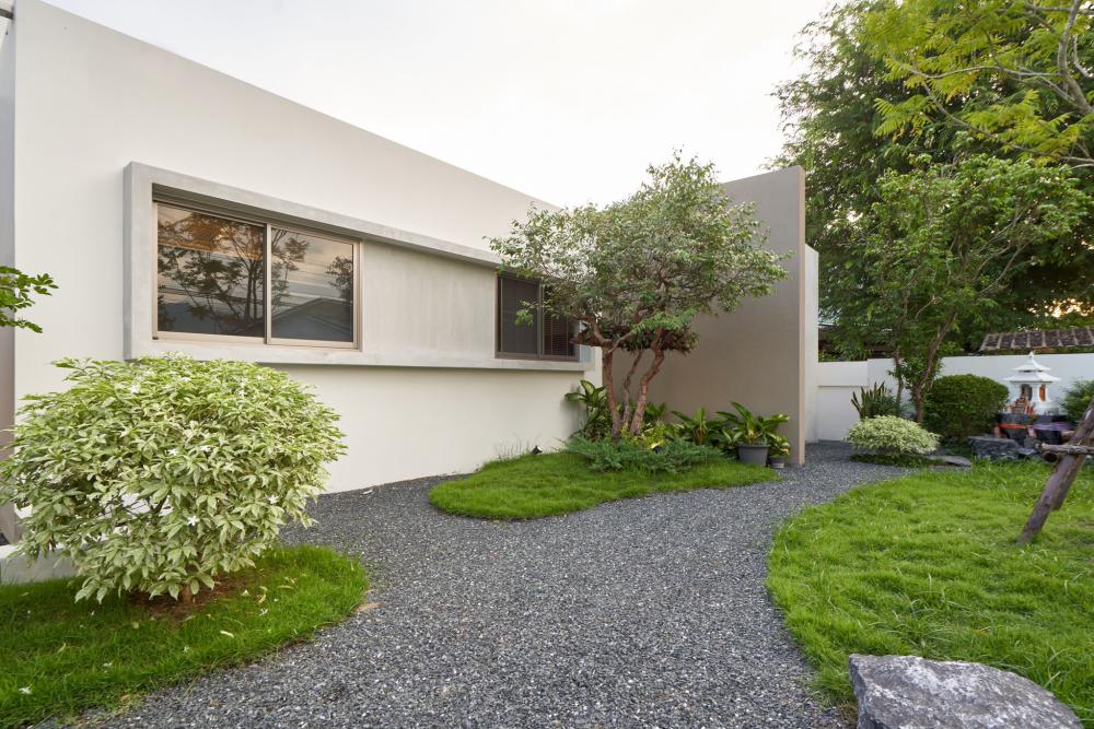 บ้านพักอาศัยชั้นเดียว TW  Home พื้นที่ใช้สอย 384  ตร.ม. ดีไซน์ใช้การผสมผสานระหว่างแนวทางสถาปัตยกรรมแบบ Modern และ Muji-Minimal รูปที่ 19