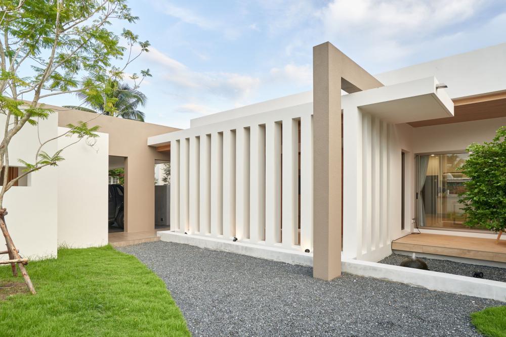 บ้านพักอาศัยชั้นเดียว TW  Home พื้นที่ใช้สอย 384  ตร.ม. ดีไซน์ใช้การผสมผสานระหว่างแนวทางสถาปัตยกรรมแบบ Modern และ Muji-Minimal รูปที่ 21