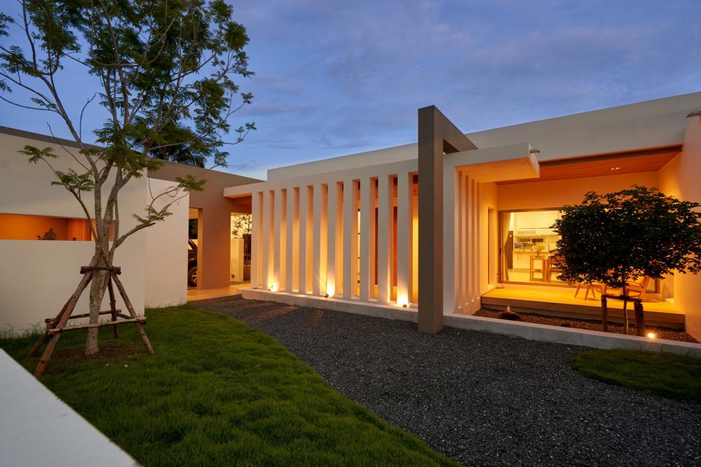 บ้านพักอาศัยชั้นเดียว TW  Home พื้นที่ใช้สอย 384  ตร.ม. ดีไซน์ใช้การผสมผสานระหว่างแนวทางสถาปัตยกรรมแบบ Modern และ Muji-Minimal รูปที่ 28