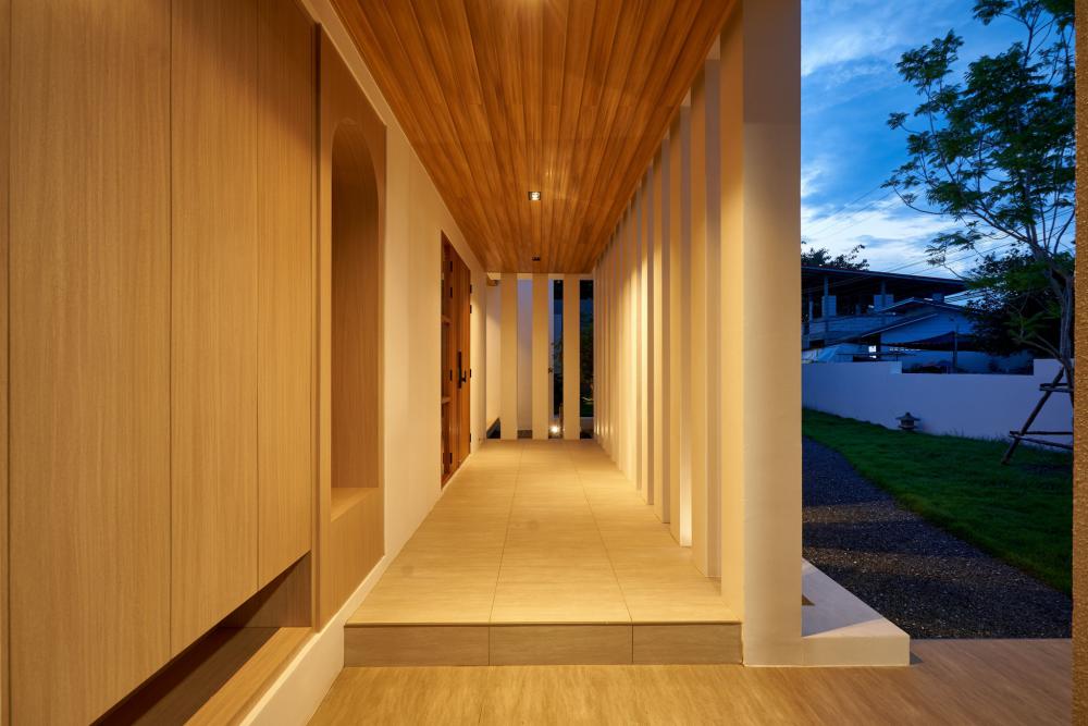 บ้านพักอาศัยชั้นเดียว TW  Home พื้นที่ใช้สอย 384  ตร.ม. ดีไซน์ใช้การผสมผสานระหว่างแนวทางสถาปัตยกรรมแบบ Modern และ Muji-Minimal รูปที่ 30