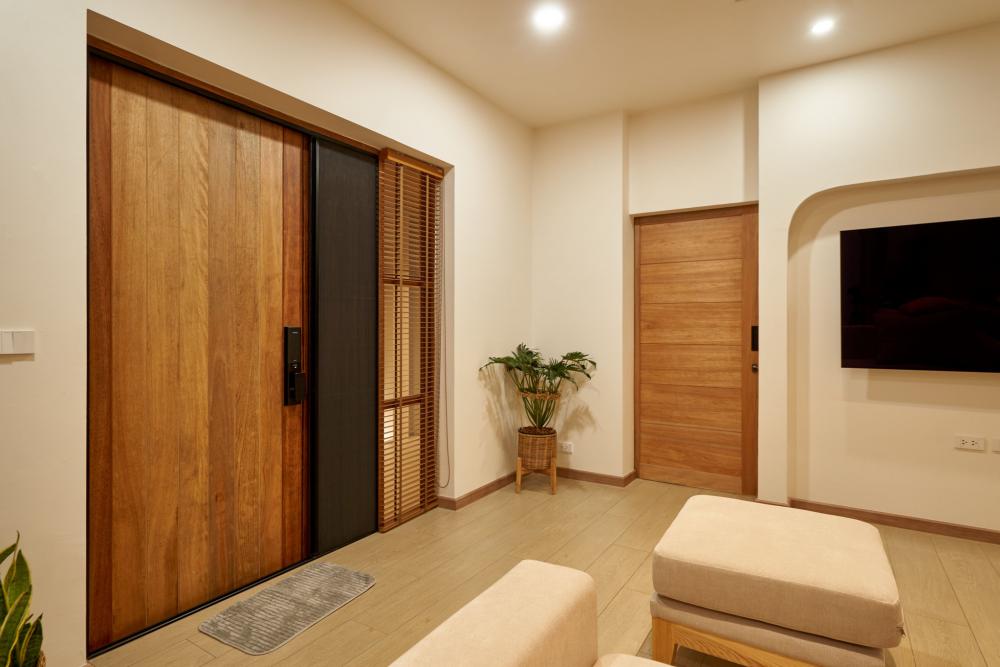 บ้านพักอาศัยชั้นเดียว TW  Home พื้นที่ใช้สอย 384  ตร.ม. ดีไซน์ใช้การผสมผสานระหว่างแนวทางสถาปัตยกรรมแบบ Modern และ Muji-Minimal รูปที่ 7