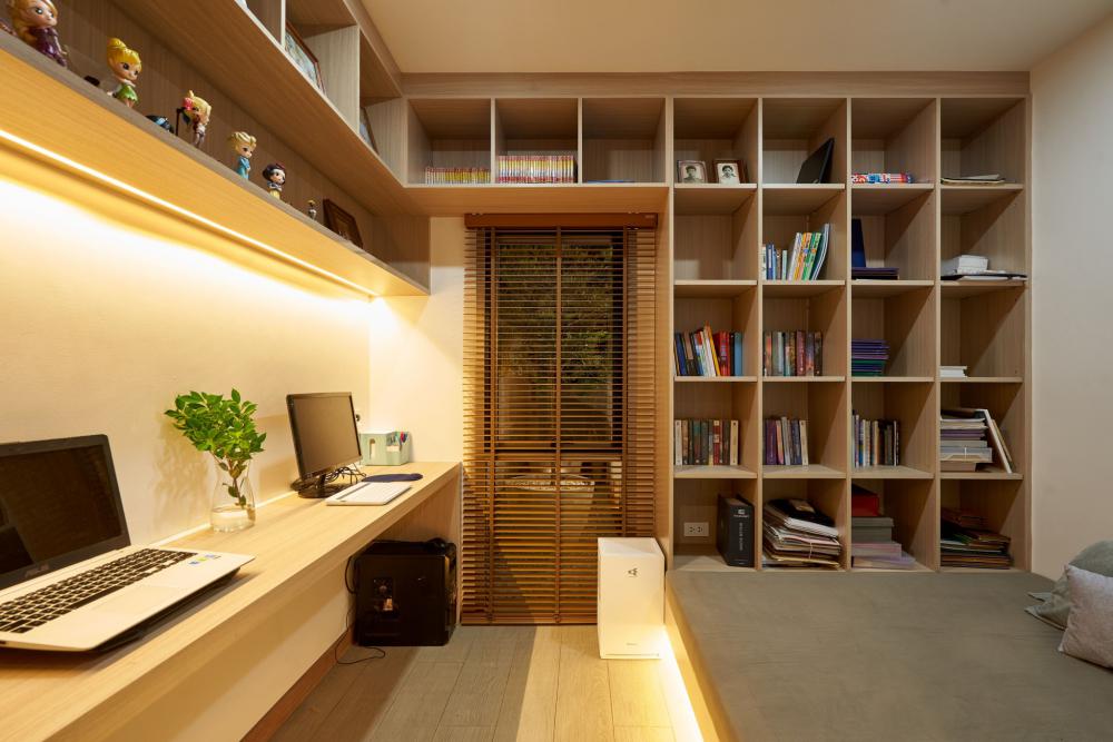 บ้านพักอาศัยชั้นเดียว TW  Home พื้นที่ใช้สอย 384  ตร.ม. ดีไซน์ใช้การผสมผสานระหว่างแนวทางสถาปัตยกรรมแบบ Modern และ Muji-Minimal รูปที่ 42