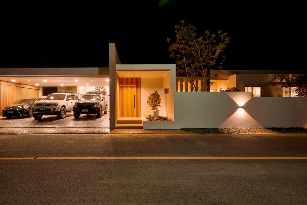 บ้านพักอาศัยชั้นเดียว TW  Home พื้นที่ใช้สอย 384  ตร.ม. ดีไซน์ใช้การผสมผสานระหว่างแนวทางสถาปัตยกรรมแบบ Modern และ Muji-Minimal รูปที่ 32