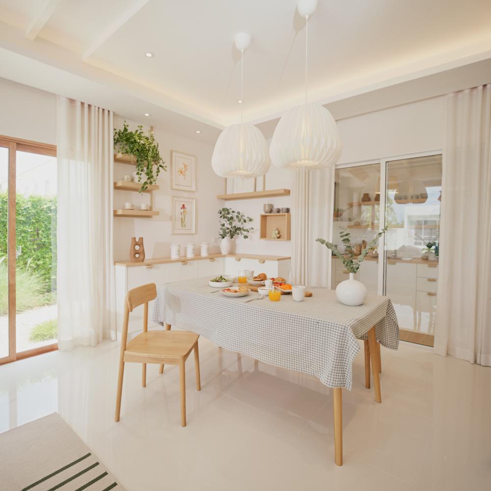 ทาวน์โฮมสไตล์มินิมอล โคซี่ ให้กลิ่นอายเหมือนยก คาเฟ่ มาไว้ที่บ้าน รูปที่ 3