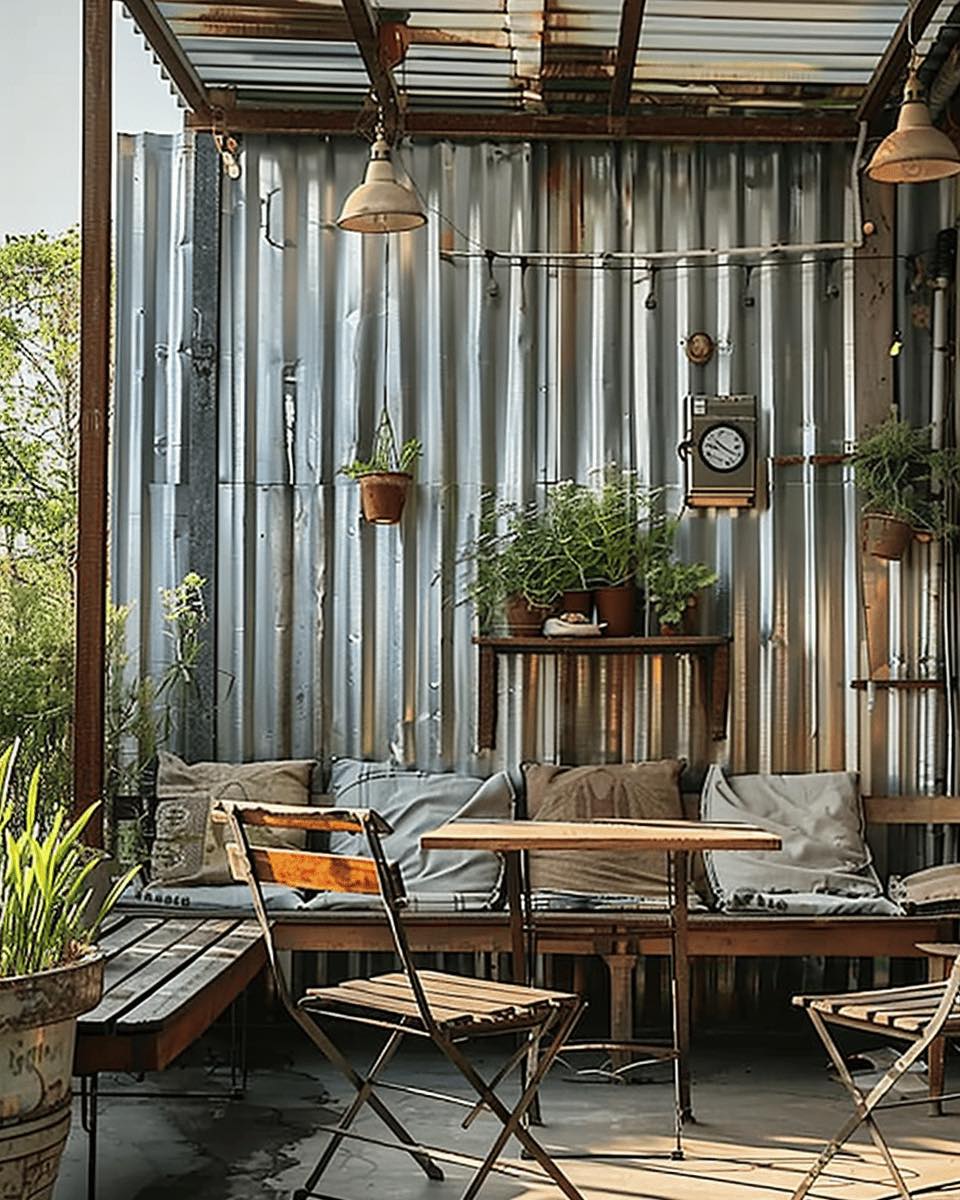 ไอเดียจัดมุมพักผ่อนรอบบ้าน สวนพักผ่อนข้างบ้าน รูปที่ 13