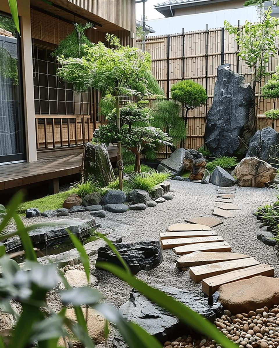 ไอเดียจัดมุมพักผ่อนรอบบ้าน สวนพักผ่อนข้างบ้าน รูปที่ 16