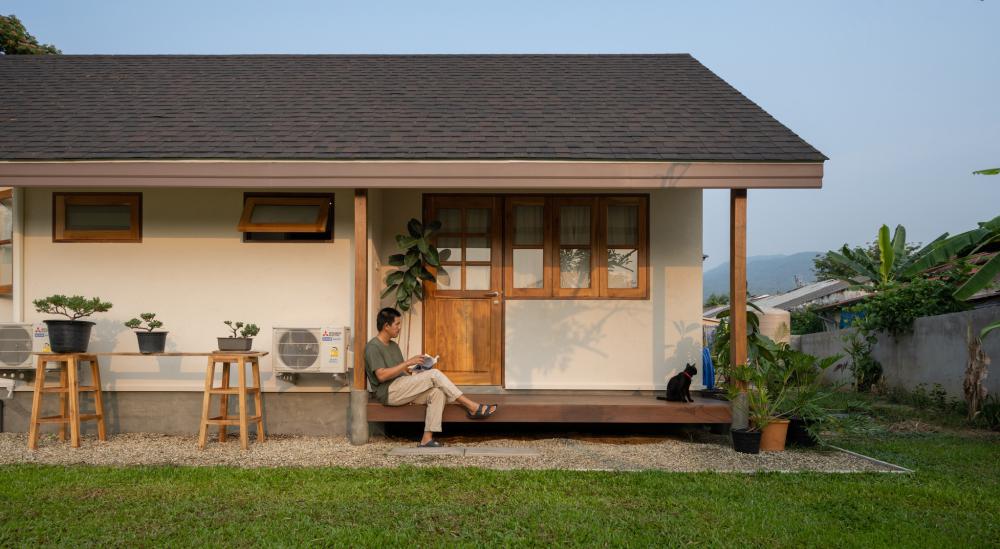 บ้านสไตล์ญี่ปุ่น บ้านห้วยทราย ออกแบบกลิ่นอายเหมือนอยู่ญี่ปุ่น ฟังก์ชั่นครบน่ารักน่าอยู่ รูปที่ 4