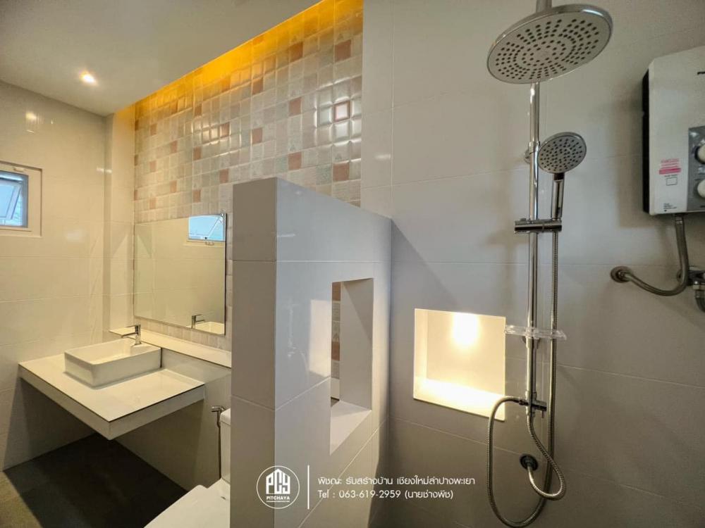 บ้านมินิมอลมูจิ ค.ส.ล.1ชั้น มาตรฐาน SCG พื้นที่ใช้สอย 143 ตร.ม. 3 ห้องนอน 2 ห้องน้ำ รูปที่ 17