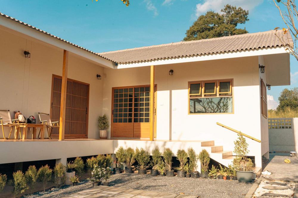 บ้านญี่ปุ่นมินิมอล JAPANESE HOUSE มีระเบียงข้างบ้าน ขนาด 3 ห้องนอน 3 ห้องน้ำ รูปที่ 11