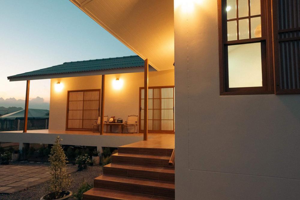 บ้านญี่ปุ่นมินิมอล JAPANESE HOUSE มีระเบียงข้างบ้าน ขนาด 3 ห้องนอน 3 ห้องน้ำ รูปที่ 13