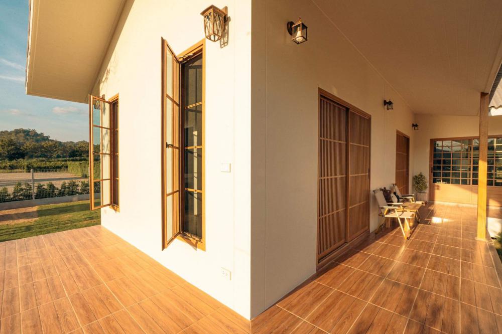บ้านญี่ปุ่นมินิมอล JAPANESE HOUSE มีระเบียงข้างบ้าน ขนาด 3 ห้องนอน 3 ห้องน้ำ รูปที่ 14