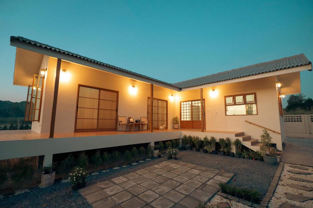 บ้านญี่ปุ่นมินิมอล JAPANESE HOUSE มีระเบียงข้างบ้าน ขนาด 3 ห้องนอน 3 ห้องน้ำ รูปที่ 35