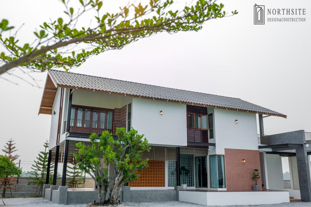 บ้านพักอาศัย 2ชั้น สไตล์สไตล์ทรอปิคอล ขนาด 3 ห้องนอน 4 ห้องน้ำ พื้นที่ใช้สอย 416 ตร.ม. รูปที่ 4