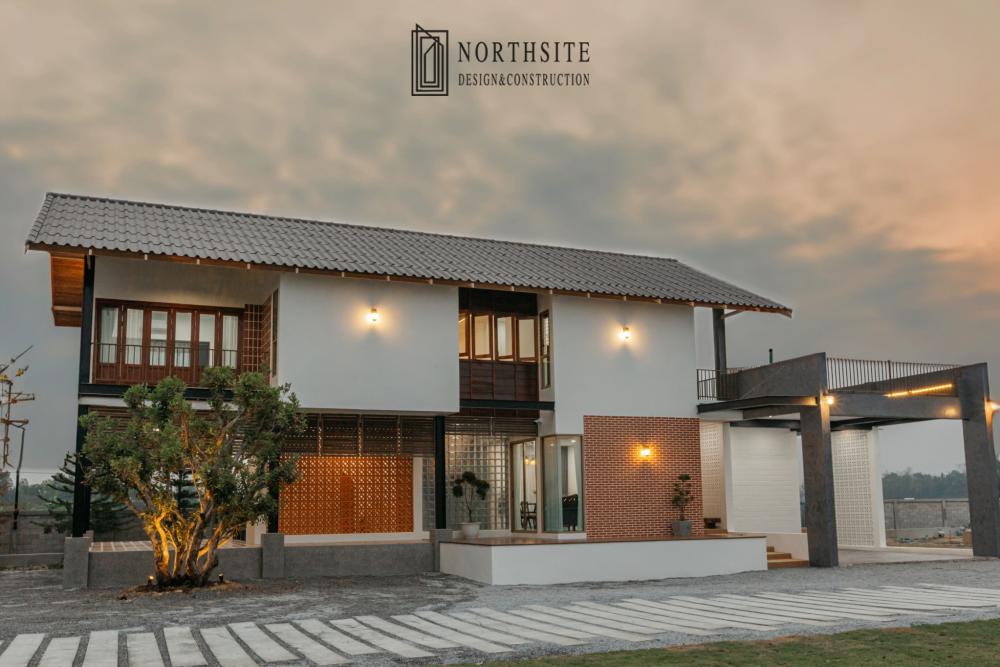 บ้านพักอาศัย 2ชั้น สไตล์สไตล์ทรอปิคอล ขนาด 3 ห้องนอน 4 ห้องน้ำ พื้นที่ใช้สอย 416 ตร.ม. รูปที่ 8