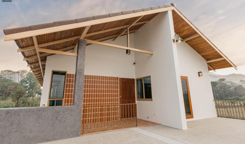 บ้านพักอาศัย 2ชั้น สไตล์สไตล์ทรอปิคอล ขนาด 3 ห้องนอน 4 ห้องน้ำ พื้นที่ใช้สอย 416 ตร.ม. รูปที่ 5