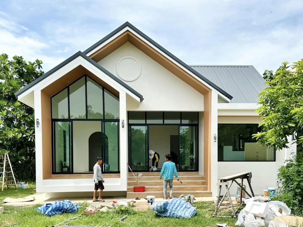 บ้านสไตล์มินิมอลมูจิ ขนาด 2 ห้องนอน 2 ห้องน้ำ พื้นที่ใช้สอย 91.71 ตร.ม. งบ 1.35 ล้านบาท  รูปที่ 8