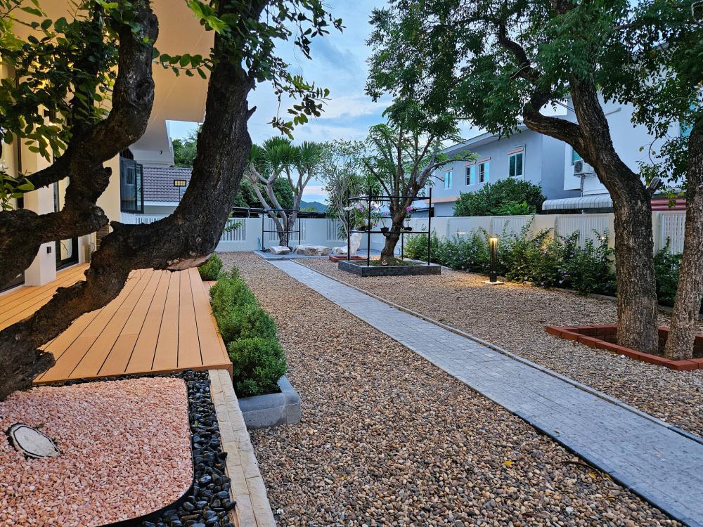 บ้านสไตล์นอร์ดิก Bann Bang-Phra เป็นบ้านที่สร้างขึ้นใหม่ที่ต้องการบ้านใหม่สำหรับอาศัยกับคุณพ่อคุณแม่วัยเกษียณ แทนการรีโนเวทบ้านเดิม รูปที่ 5