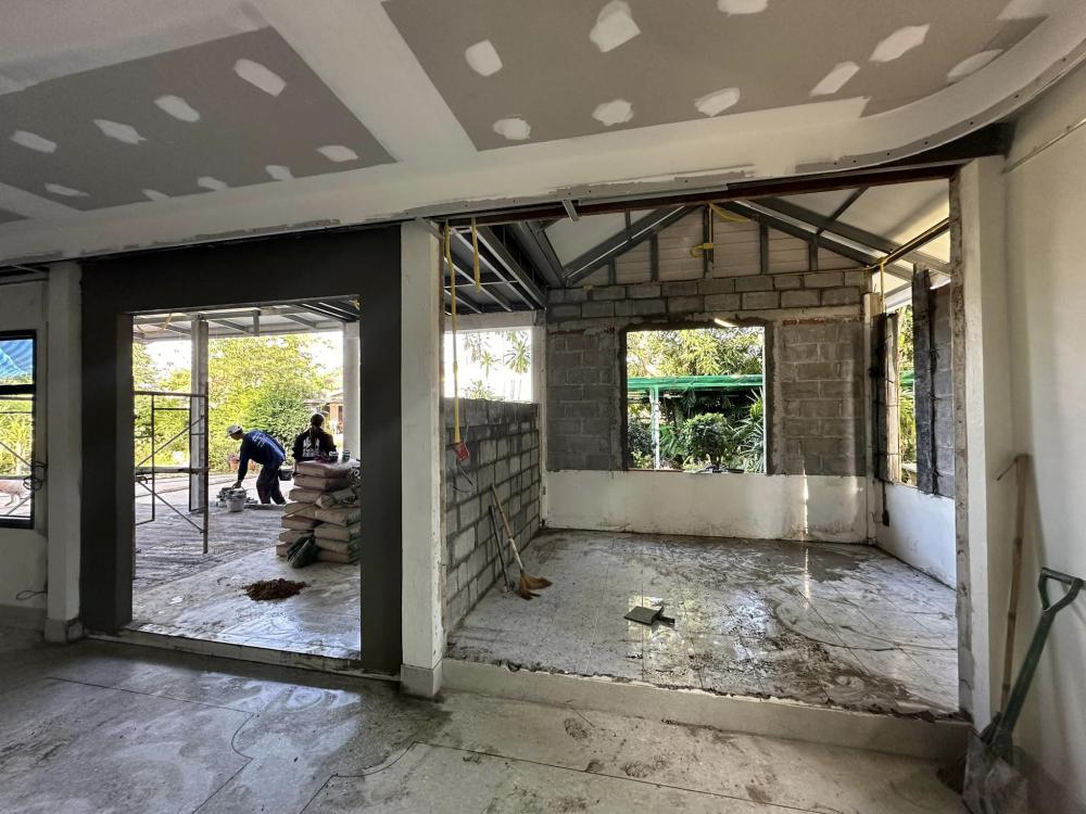 รีโนเวทบ้านครึ่งปูนครึ่งไม้ ขนาด 4 ห้อนนอน 1 ห้องน้ำ รูปที่ 28