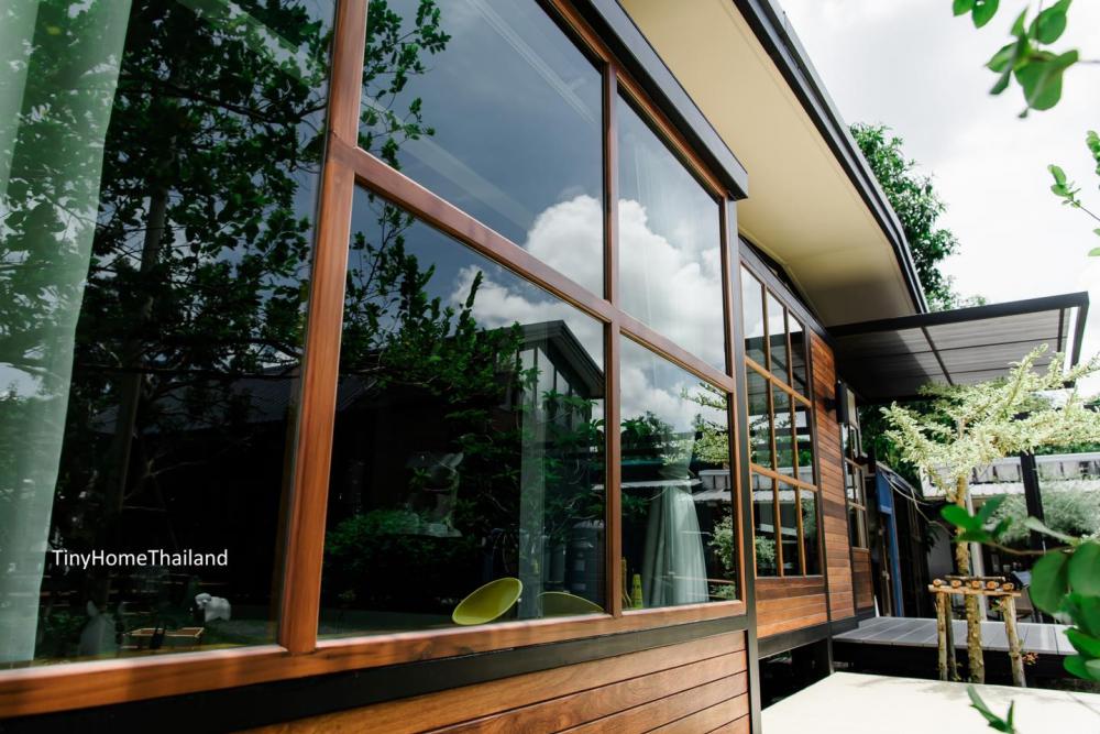 บ้านน็อคดาวน์ แนว modern japanese เน้นการตกแต่งให้ดูโปร่ง สบาย เน้นพื้นที่ใช้สอย รูปที่ 15