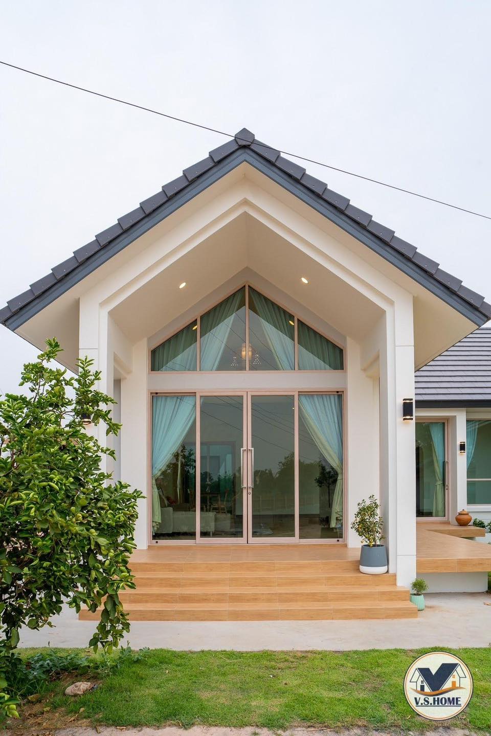 บ้านนอร์ดิกมินิมอลทรงตัวยู งบ 2.2 ล้านบาท รูปที่ 8