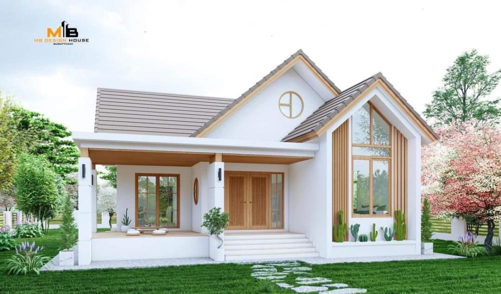 บ้านนอร์ดิกผสมจั่ว มินิมอลมูจิ เน้นระเบียง พักผ่อน ดีไซส์ทันสมัย  3 ห้องนอน 2 ห้องน้ำ รูปที่ 10