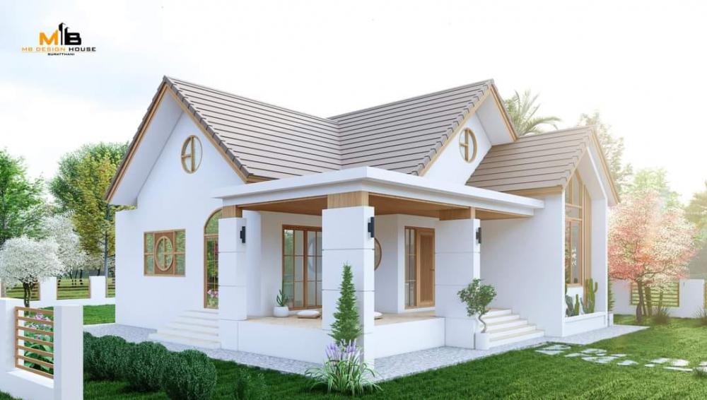 บ้านนอร์ดิกผสมจั่ว มินิมอลมูจิ เน้นระเบียง พักผ่อน ดีไซส์ทันสมัย  3 ห้องนอน 2 ห้องน้ำ รูปที่ 11