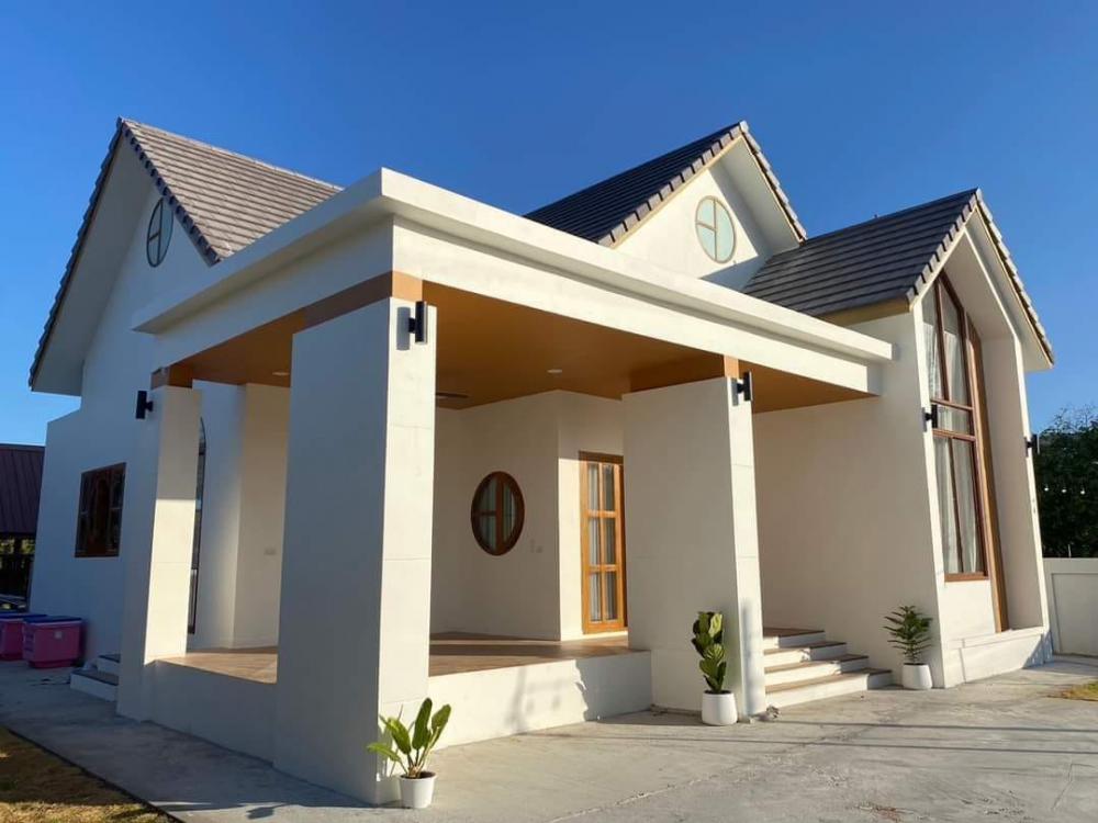 บ้านนอร์ดิกผสมจั่ว มินิมอลมูจิ เน้นระเบียง พักผ่อน ดีไซส์ทันสมัย  3 ห้องนอน 2 ห้องน้ำ รูปที่ 3