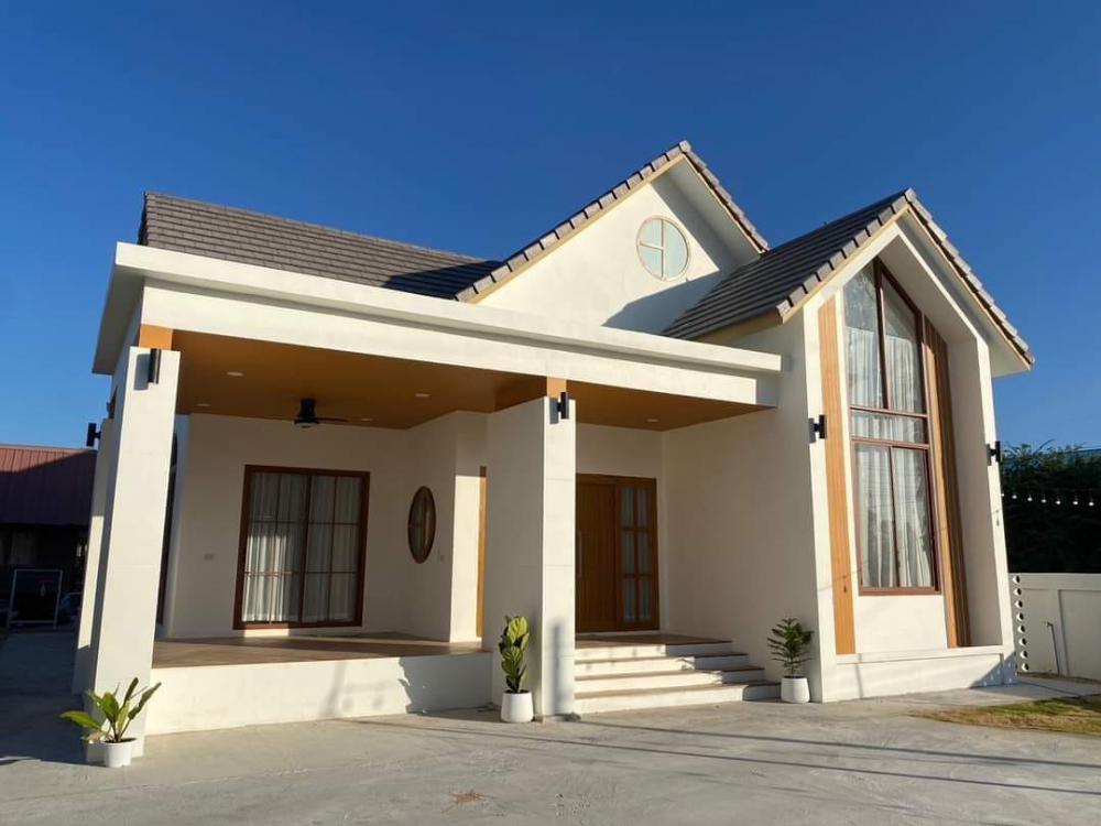 บ้านนอร์ดิกผสมจั่ว มินิมอลมูจิ เน้นระเบียง พักผ่อน ดีไซส์ทันสมัย  3 ห้องนอน 2 ห้องน้ำ รูปที่ 9