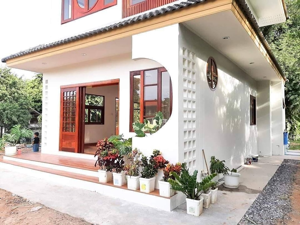 บ้านมินิมอล 2 ชั้นสไตล์ญี่ปุ่น 2 ห้องนอน 2 ห้องน้ำ รูปที่ 3