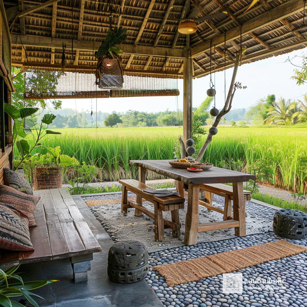 ไอเดียพื้นที่นั่งเล่นกลางแจ้งที่สวยงาม รูปที่ 8