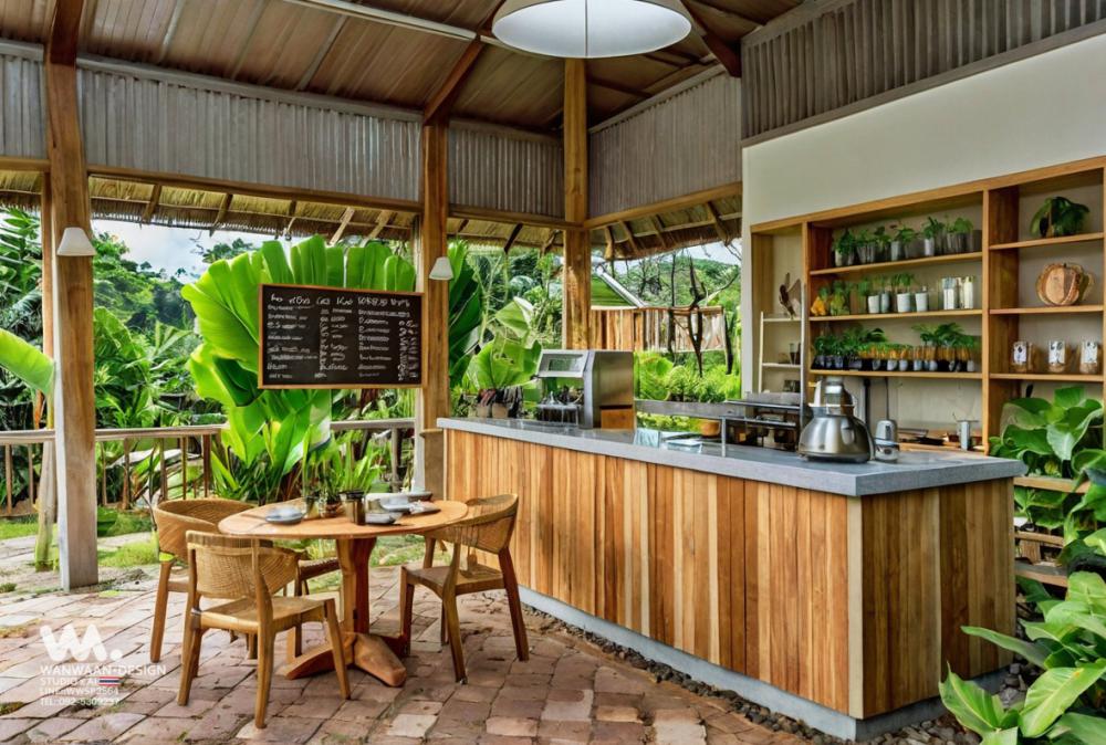 ไอเดียครัวสวยในสวน รูปที่ 4
