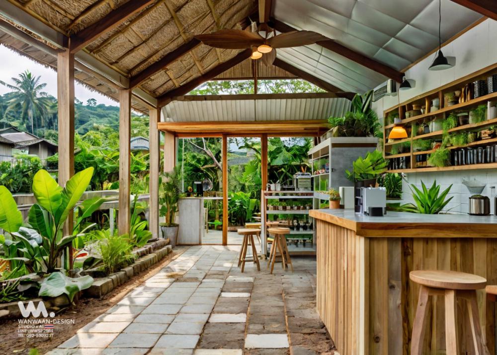 ไอเดียครัวสวยในสวน รูปที่ 5