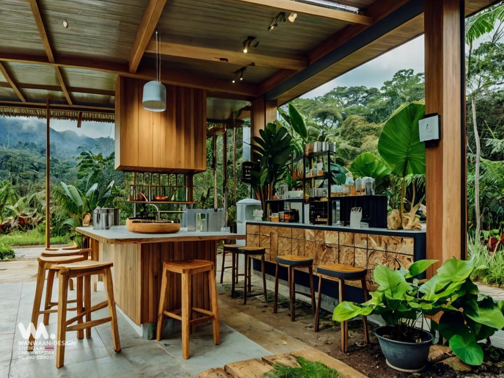 ไอเดียครัวสวยในสวน รูปที่ 7