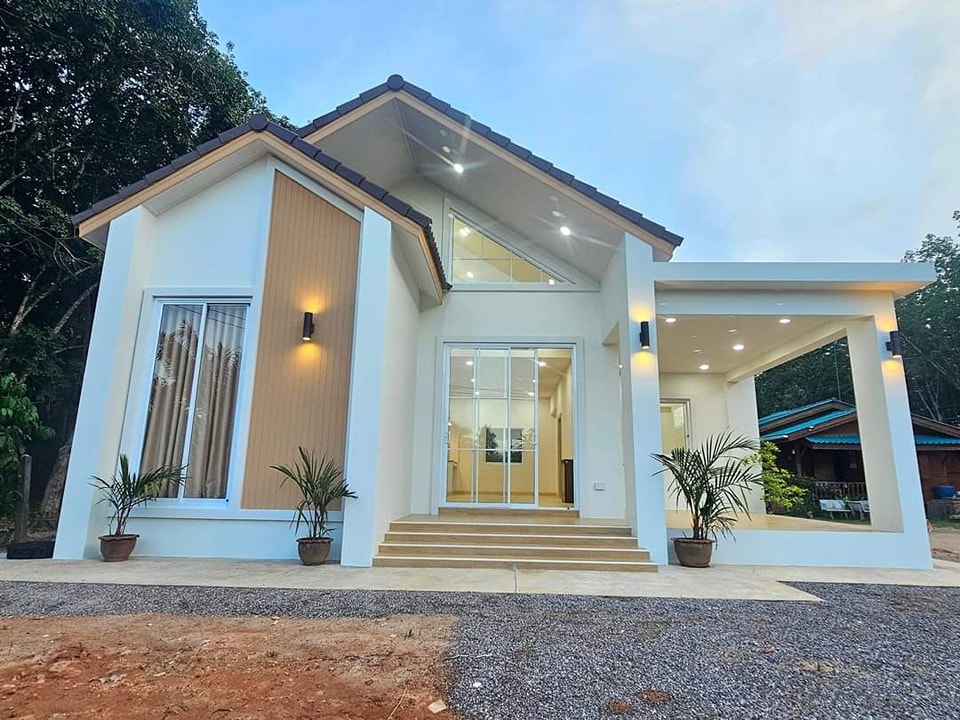 บ้านสไตล์นอร์ดิกตกแต่งสไตล์มินิมอลฟังก์ชั่นใช้สอยภายในบ้าน​ ขนาด 2 ห้องนอน 1 ห้องน้ำ รูปที่ 13