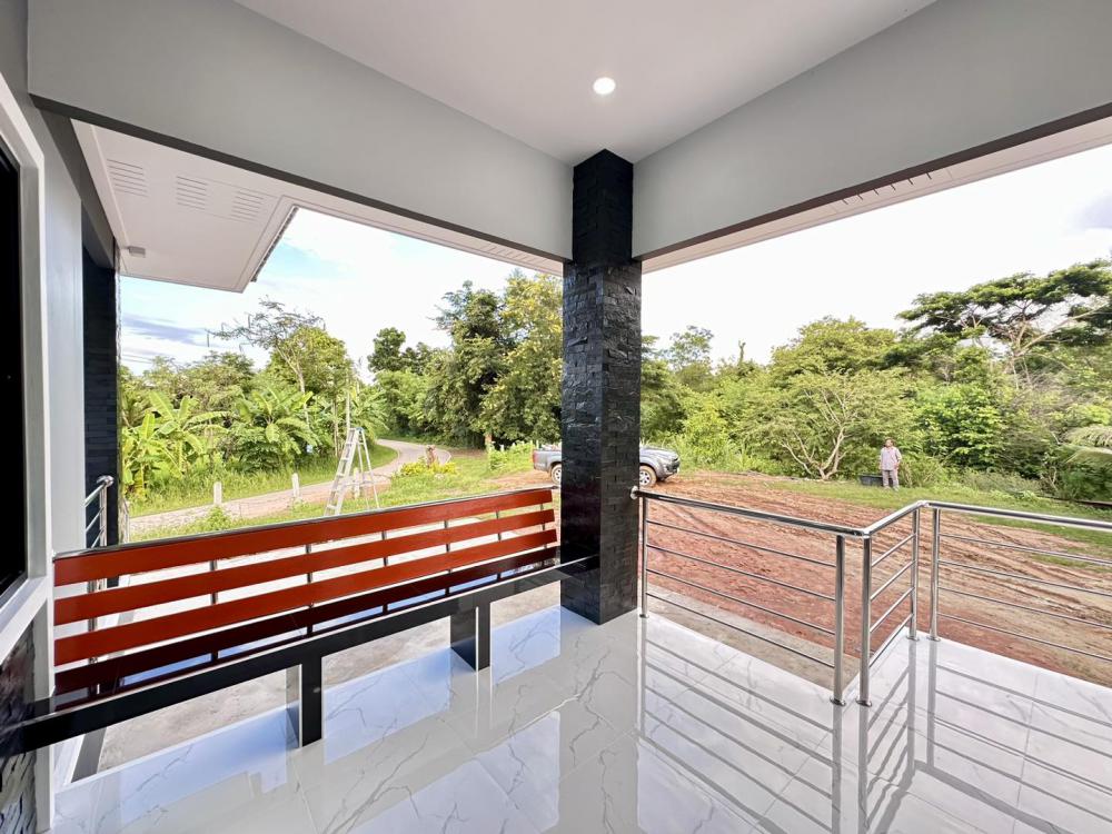  บ้านชั้นเดียว สไตล์ไทยประยุกต์ ขนาด 3 ห้องนอน 2 ห้องน้ำ งบ 1.55 ลบ. รูปที่ 21