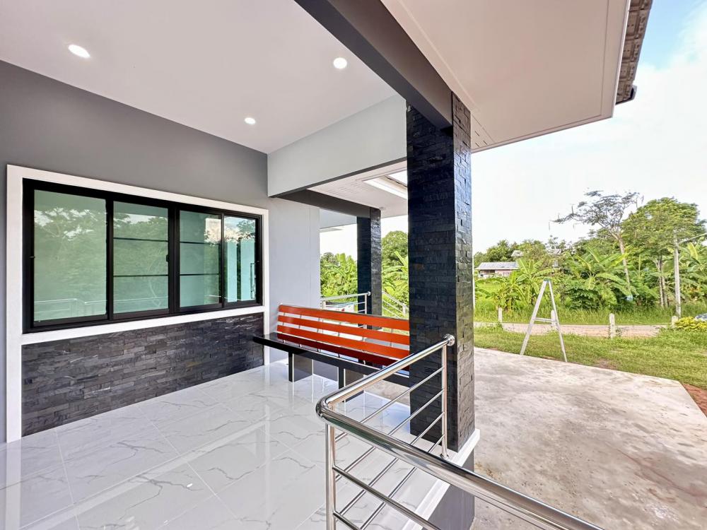  บ้านชั้นเดียว สไตล์ไทยประยุกต์ ขนาด 3 ห้องนอน 2 ห้องน้ำ งบ 1.55 ลบ. รูปที่ 22