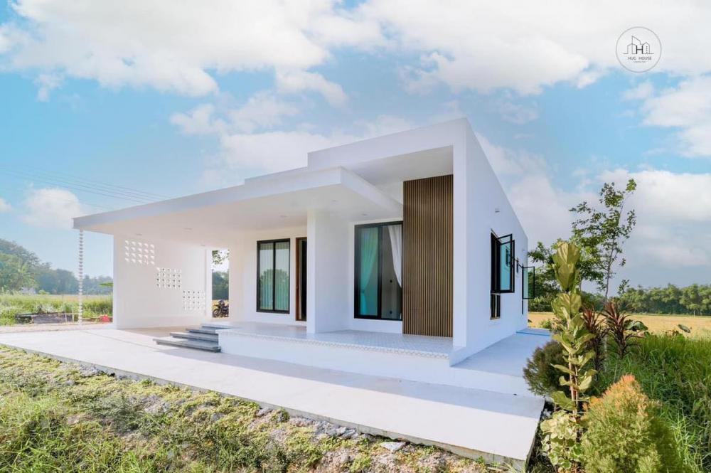 บ้านโมเดิร์นทรงกล่องมินิมอล ขนาด 3 ห้องนอน 2 ห้องน้ำ รูปที่ 9