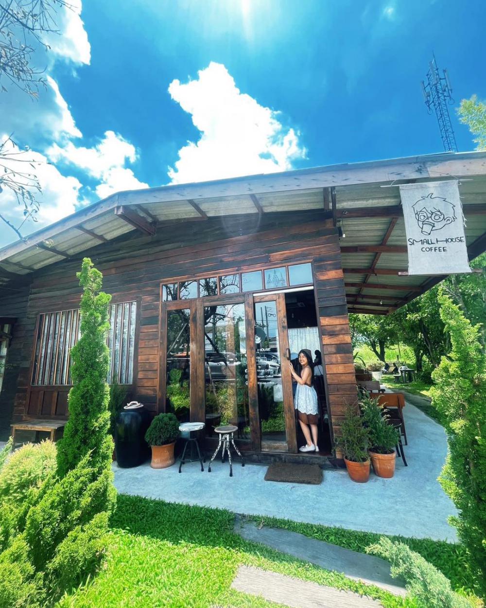 ไอเดียคาเฟ่ไม้สวยๆ รูปที่ 8