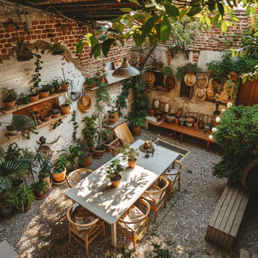 ไอเดียทำโซนที่นั่งนอกบ้านนั่งพักสบายๆ รูปที่ 5