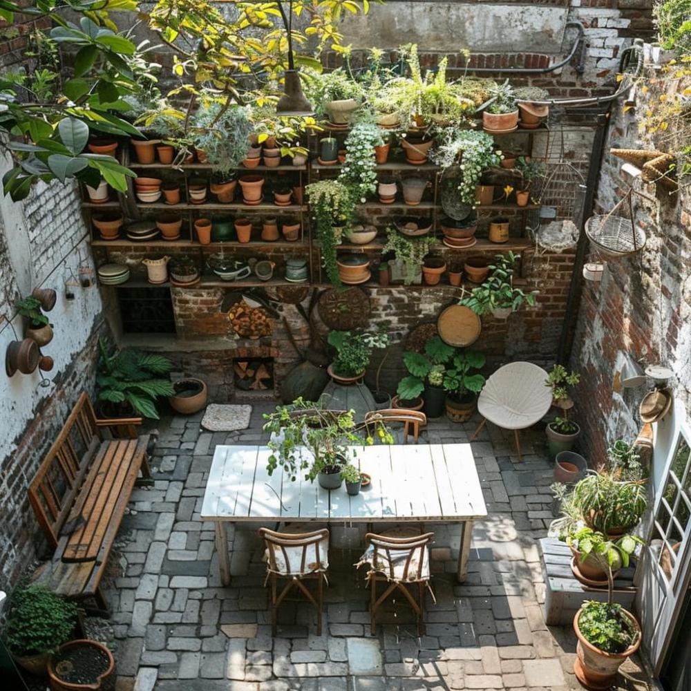 ไอเดียทำโซนที่นั่งนอกบ้านนั่งพักสบายๆ รูปที่ 8