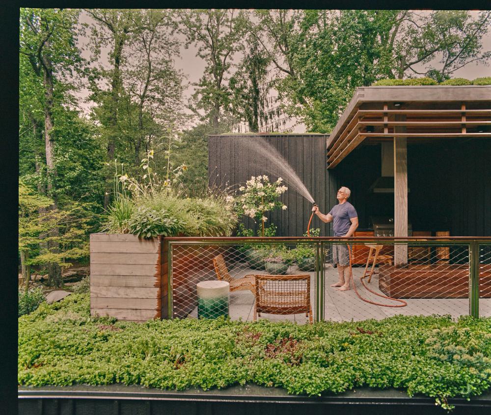 บ้านโมเดิร์นทรงกล่องร่วมสมัย SNEDONS LANDING HOME โดย RICK COOK รูปที่ 11