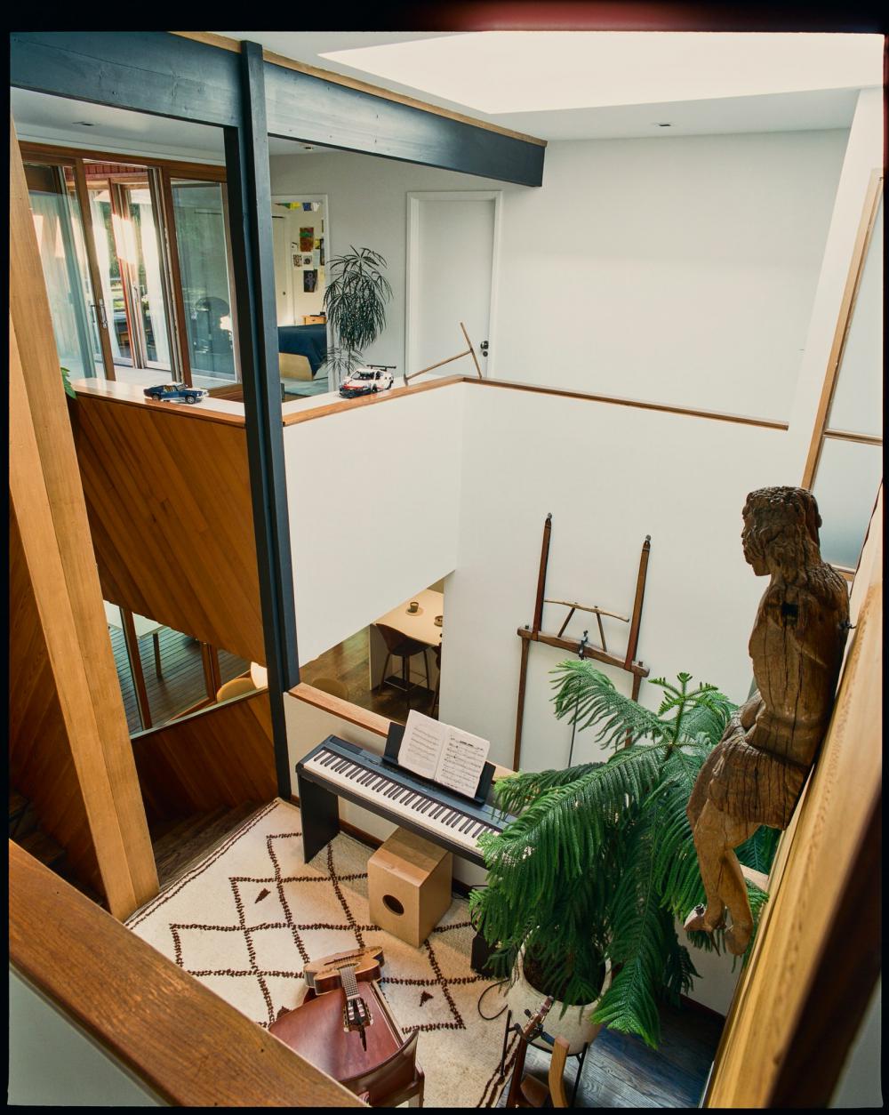 บ้านโมเดิร์นทรงกล่องร่วมสมัย SNEDONS LANDING HOME โดย RICK COOK รูปที่ 3